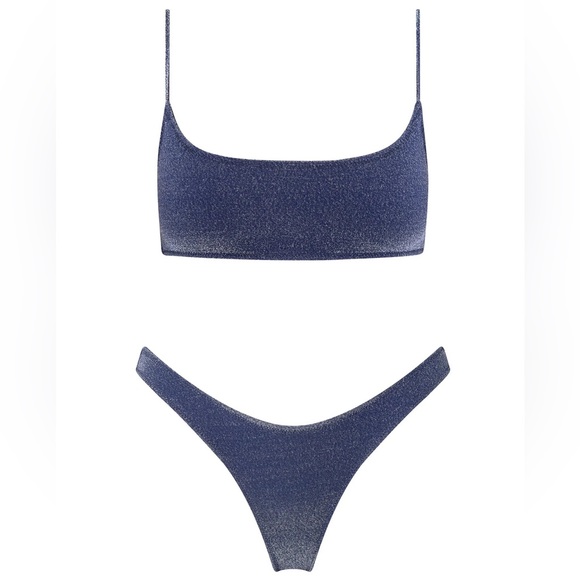 triangl swimwear Swim Triangl Mica Sparkle Bikini Riverside Poshmark